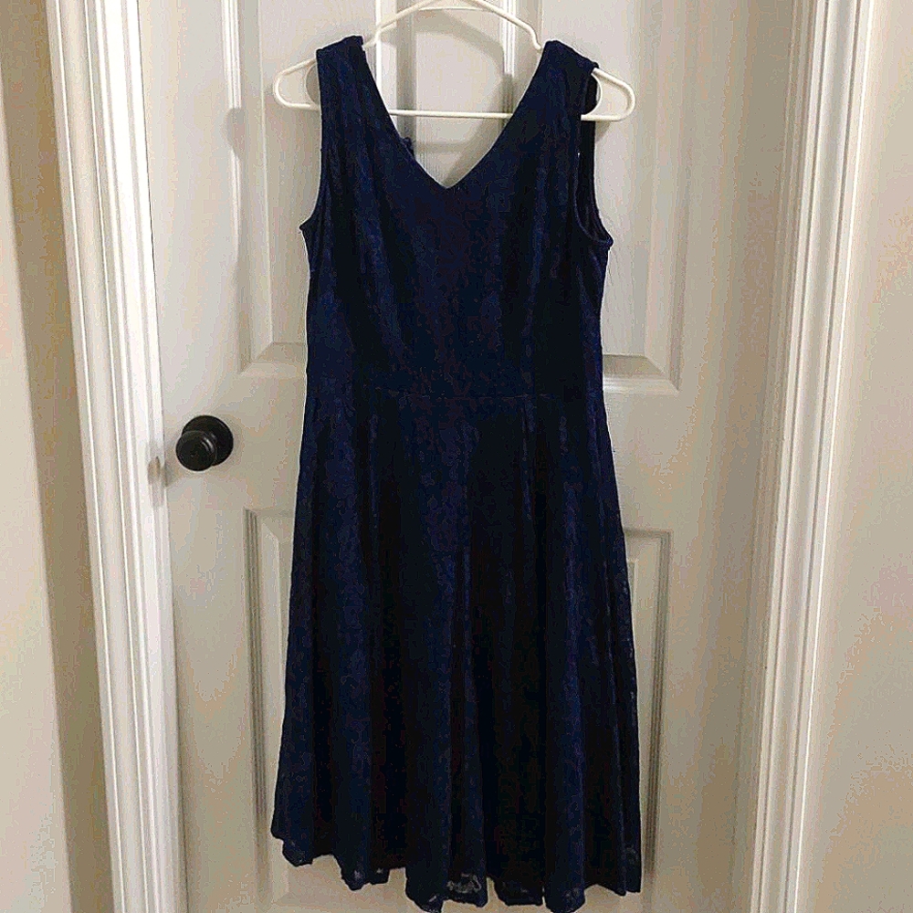 Blue Lace Dress